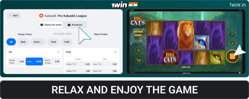 Play at 1win India Casino